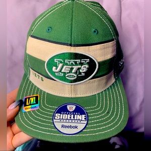 New York Jets Reebok Fitted Hat 🧢